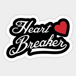 Heart Breaker Sticker